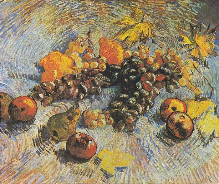 Vincent Van Gogh Stillleben mit Trauben Germany oil painting art